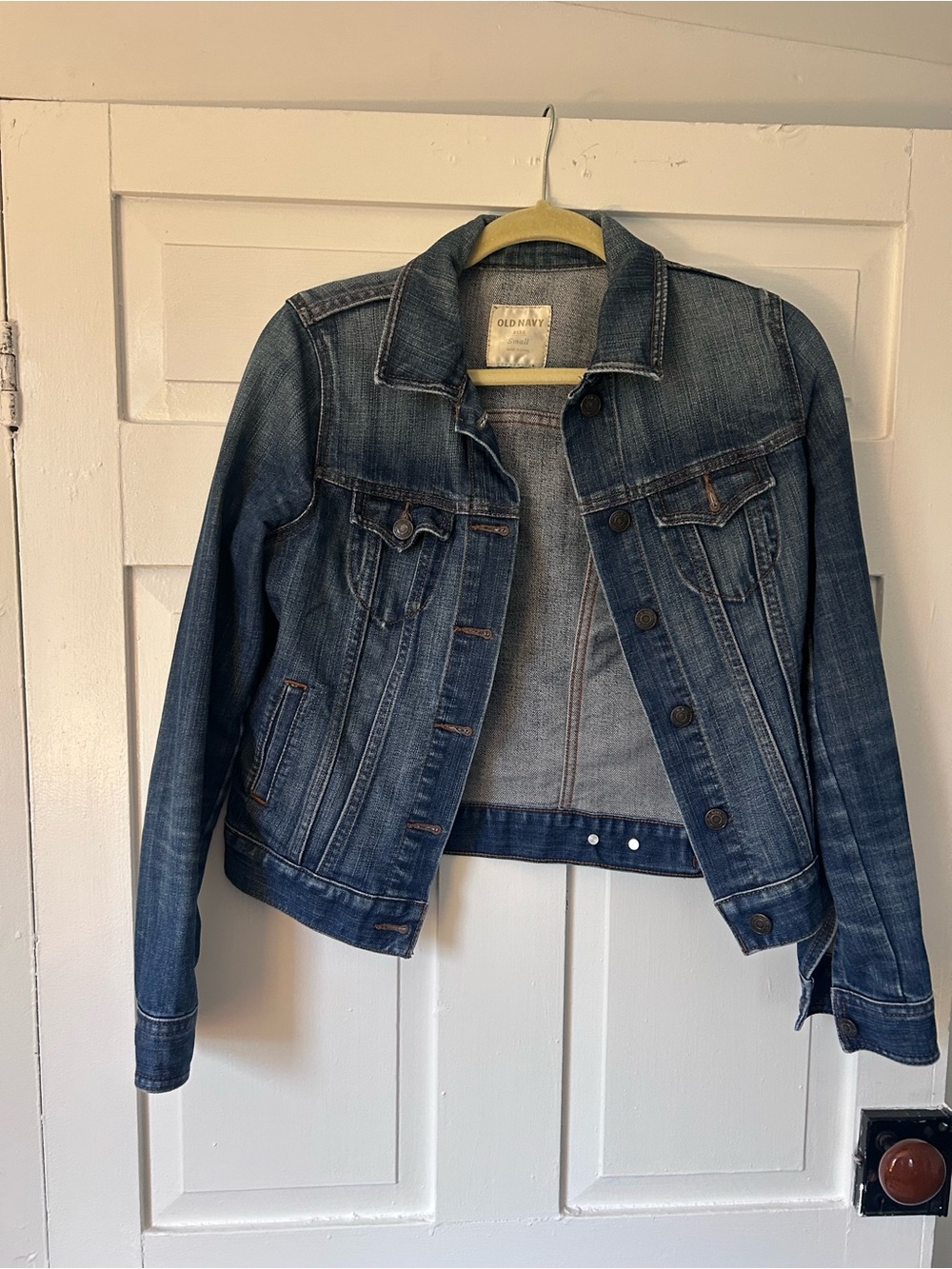 Old Navy Classic denim jacket, medium wash